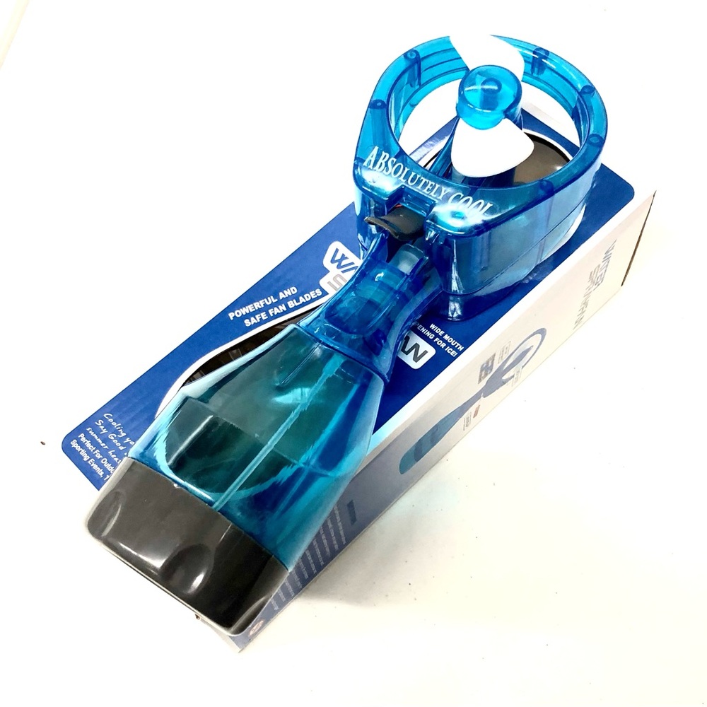 Handheld Portable Fan Mister - Blue